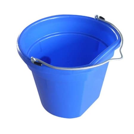 Fancy Feline MR20QP-FSB-BLUE 20 Quart Blue Flat Bucket FA831150